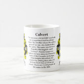 Calvert, der Ursprung, die Bedeutung und das Kaffeetasse (Mittel)