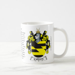 Calvert, der Ursprung, die Bedeutung und das Kaffeetasse
