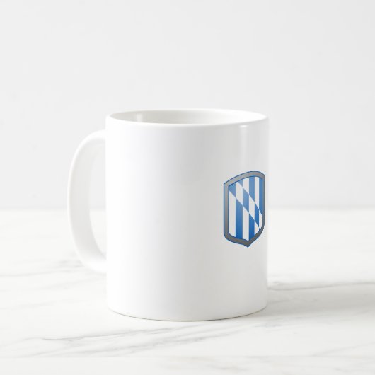 Calvert HochschulTasse (weiß) Kaffeetasse (Vorderseite Links)