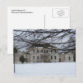 Calvert Mansion 1 Postkarte (Vorne/Hinten)