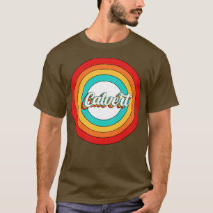 Calvert Name Shirt Vintag Calvert Circle