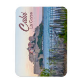 Calvi auf Korsika bei Sunset Souvenir Magnet (Vertikal)