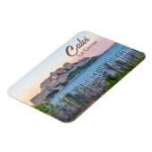Calvi auf Korsika bei Sunset Souvenir Magnet (Linke Seite)