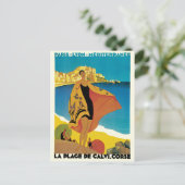 Calvi Postkarte (Stehend Vorderseite)