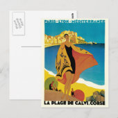 Calvi Postkarte (Vorne/Hinten)