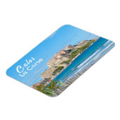 Calvi Zitadelle auf Korsika Frankreich Souvenir Magnet (Linke Seite)