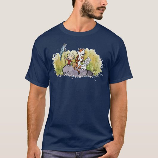 Calvin And Hobbes Nostalgia T-Shirt (Vorderseite)