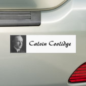 Calvin Coolidge 30 Autoaufkleber (Auf Auto)