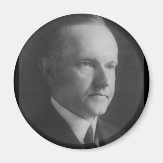 Calvin Coolidge 30 Magnet (Vorne)
