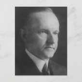 Calvin Coolidge 30 Postkarte (Vorderseite)