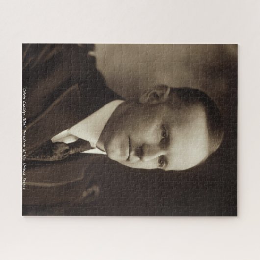 Calvin Coolidge 30. Präsident der USA Puzzle (Horizontal)