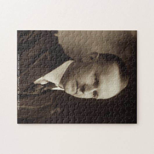 Calvin Coolidge 30. Präsident der USA Puzzle (Horizontal)