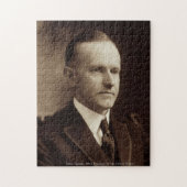 Calvin Coolidge 30. Präsident der USA Puzzle (Vertikal)