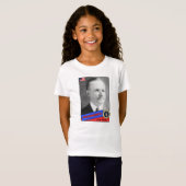 Calvin Coolidge Baseball Card T-Shirt (Vorne ganz)