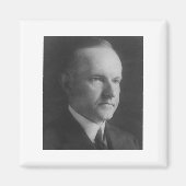 Calvin Coolidge Magnet (Vorne)