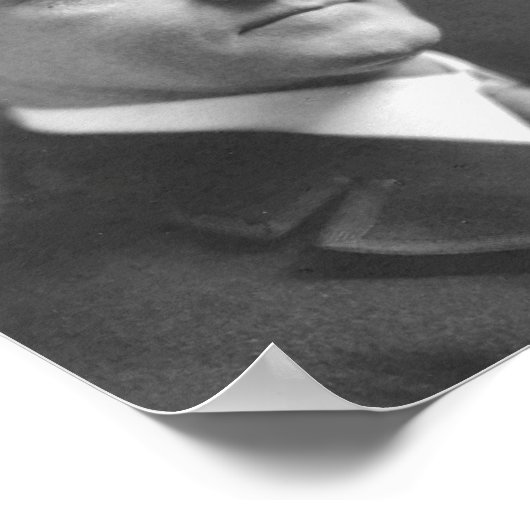 Calvin Coolidge Poster (Ecke)