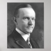 Calvin Coolidge Poster (Vorne)