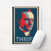 Calvin Coolidge"Sparsamkeits-" Mausunterlage Mousepad (Mit Mouse)