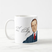 Calvin Coolidge Tasse #15 (Links)