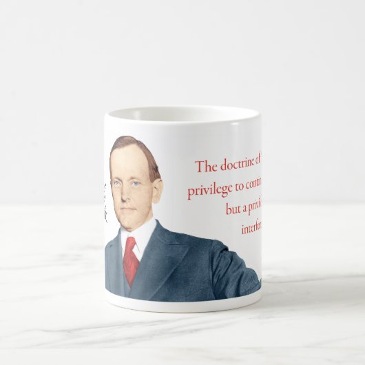 Calvin Coolidge Tasse #19 (Mittel)