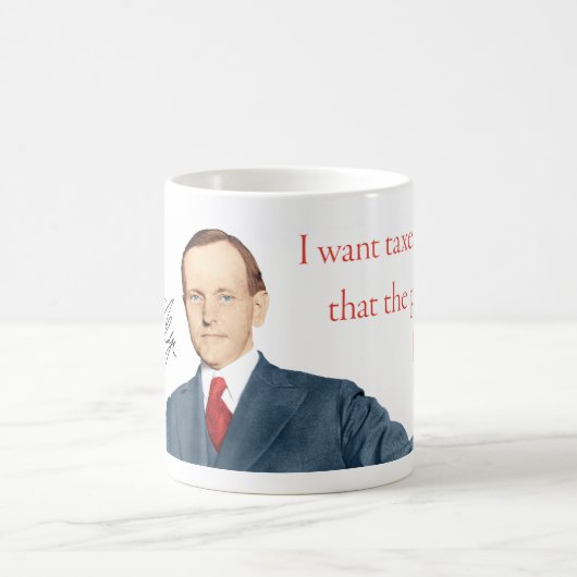 Calvin Coolidge Tasse #5 (Mittel)