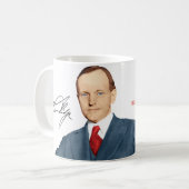 Calvin Coolidge Tasse #9 (Vorderseite Links)