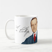 Calvin Coolidge Tasse #9 (Links)