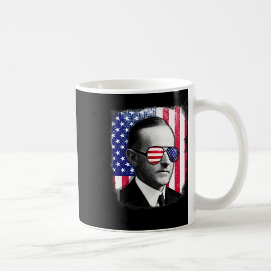 Calvin Coolidge US Flag 4. Juli Kaffeetasse (Rechts)