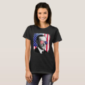 Calvin Coolidge US Flag 4. Juli T-Shirt (Vorne ganz)