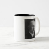 Calvin Coolidge Zweifarbige Tasse (VorderseiteRechts)