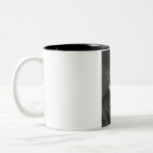 Calvin Coolidge Zweifarbige Tasse (Links)