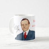 Calvin- CoolidgeTasse #10 Kaffeetasse (Vorderseite Links)