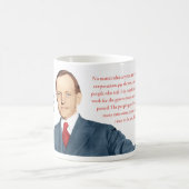 Calvin- CoolidgeTasse #2 "das reiche besteuernd " Kaffeetasse (Mittel)