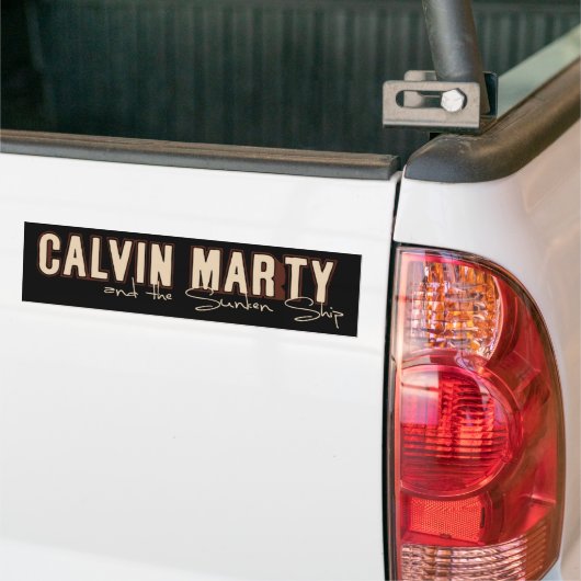 Calvin Marty und der versunkene Autoaufkleber (Auf Lkw)