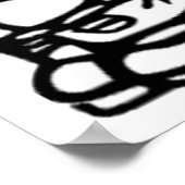 Calvin Peeing Poster (Ecke)