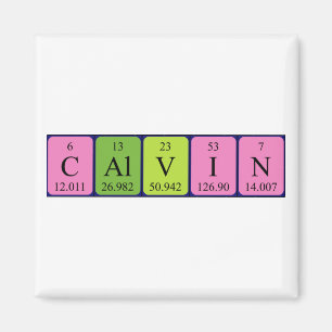 Calvin Periodenmagnet Magnet
