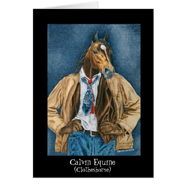 Calvin pferdeartig (Clotheshorse) (Vorne)