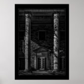 Calvin Presbyterian Church No 1 with Border Poster (Vorne)