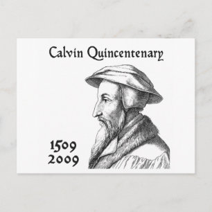 Calvin Quincentenary Postkarte