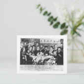 Calvin und Luther (Gravur) Postkarte (Stehend Vorderseite)