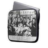 Calvin und Luther (Stich) Laptopschutzhülle (Vorderseite Links)