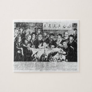 Calvin und Luther (Stich) Puzzle