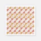 Calving Wavy Muster Napkins Serviette (Vorderseite)