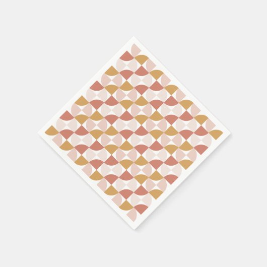 Calving Wavy Muster Napkins Serviette (Ecke)