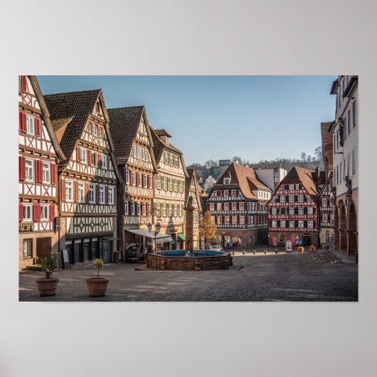 Calw Schwarzwald Poster (Vorne)