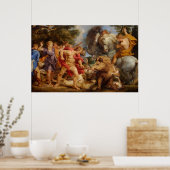 Calydonian Boar Hunt Poster (Küche)