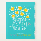 'Calypso' Butterfly Day Planner Planer (Rückseite)