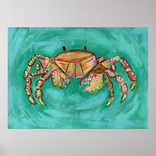 Calypso Crab Poster (Vorne)