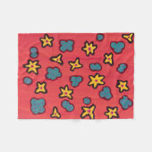 Calypso-Fleece-Decke Fleecedecke (Vorderseite (Horizontal))