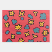Calypso-Geschenkpapierbögen Geschenkpapier Set (Vorderseite 2)